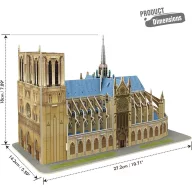 CubicFun Notre Dame De Paris 3D puzzle C242