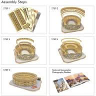 CubicFun Nat Geo The Colosseum of Rome 3D Puzzle DS0976