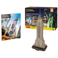  CubicFun Empire State Building New York 3D Puzzle + Photo Booklet DS0977h