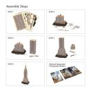 CubicFun Empire State Building New York 3D Puzzle + Photo Booklet DS0977h