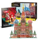 CubicFun Nat Geo St. Basil's Catedral Moscow 3D Puzzle DS0999
