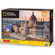   CubicFun Hungarian Parlament Budapest 3D Puzzle + Photo Booklet DS1024h