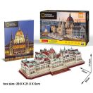 CubicFun Hungarian Parlament Budapest 3D Puzzle + Photo Booklet DS1024h