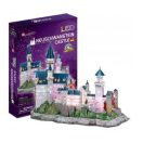 CubicFun Neuschwanstein Castle LED Light 3D Puzzle L174h