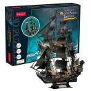 CubicFun Queen Anne's Revenge Blackbeard's Ship LED Light 3D Puzzle L522h