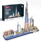 CubicFun Dubai City Line LED Light 3D Puzzle L523h