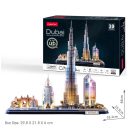 CubicFun Dubai City Line LED Light 3D Puzzle L523h