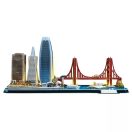 CubicFun San Francisco City Line LED Light 3D Puzzle L524h