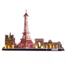 CubicFun Paris City Line LED Light 3D Puzzle L525h