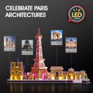 CubicFun Paris City Line LED Light 3D Puzzle L525h