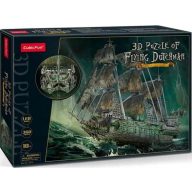   CubicFun Flying Dutchman Pirate Ship LED Light 3D Puzzle L527h