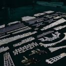 CubicFun Flying Dutchman Pirate Ship LED Light 3D Puzzle L527h