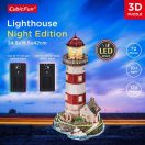 CubicFun Seaside Lighthouse LED Light 3D Puzzle L540h