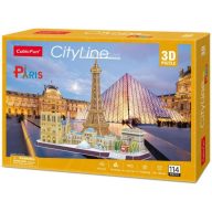 CubicFun Paris City Line 3D Puzzle MC254h