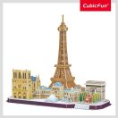 CubicFun Paris City Line 3D Puzzle MC254h