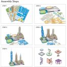 CubicFun New York City Line 3D Puzzle MC255h