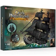   CubicFun Queen Anne's Revenge Blackbeard's Ship 1:95 3D Puzzle T4018h