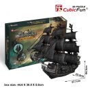 CubicFun Queen Anne's Revenge Blackbeard's Ship 1:95 3D Puzzle T4018h