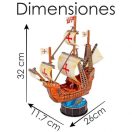 CubicFun Santa Maria Ship 3D Puzzle T4031h