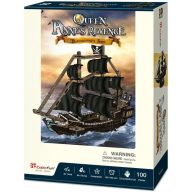   CubicFun Queen Anne's Revenge Blackbeard's Ship 3D Puzzle T4035h