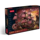 CubicFun Queen Anne's Revenge Red Version 3D Puzzle T4040h
