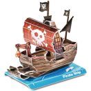 CubicFun Pirate Ship 3D Puzzle W3121h