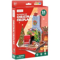 CubicFun Christmas Fireplace 3D Puzzle W3153