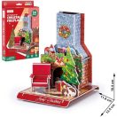 CubicFun Christmas Fireplace 3D Puzzle W3153