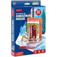 CubicFun Christmas House 3D Puzzle W3154