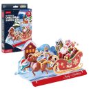 CubicFun Christmas Santa Ride 3D puzzle W3156