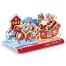 CubicFun Christmas Santa Ride 3D puzzle W3156