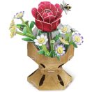 CubicFun Rose Flower Bouquet 3D Puzzle - Rózsa kiscsokor W3301h