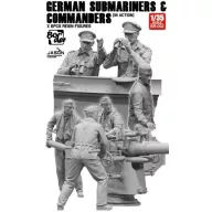   Border Model German Submarines & Commanders Set of 6 Resin Figures 1:35 (BR-002)