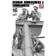  Border Model German Submarines & Commanders (Loading) 5 pcs Resin Figures 1:35 (BR-003)