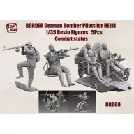   Border Model German Bomber Pilots for He 111 Combat Status (5 pcs) 1:35 (BR-008)