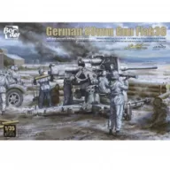   Border Model German 88mm Gun Flak 36 w/ 6 Crew Members 1:35 (BT-013)