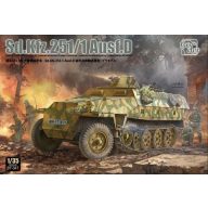   Border Model Sd.Kfz.251/1 Ausf.D w/ Workable Tracks & Interiors 1:35 (BT-041)