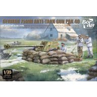 Border Model German 75 mm Anti-Tank Gun PaK 40 1:35 (BT-051)