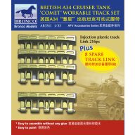 Bronco A34 Comet Workable Truck Link Set 1:35 (AB3511)