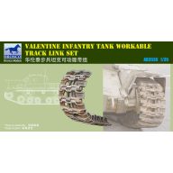   Bronco British Valentine Tank Workable Track Li Link Set 1:35 (AB3536)