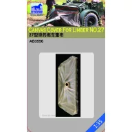 Bronco Canvas Cover For Limber No.27 1:35 (AB3556)