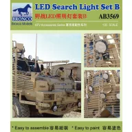 Bronco LED Search Light Set B. 1:35 (AB3569)