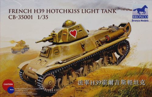 Bronco French H39 Hotchkiss light tank 1:35 (CB35001)