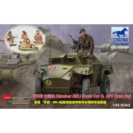   Bronco WWII British Humber MK.I Scout Car & AFV Crew Set 1:35 (CB35009SP)