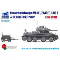   Bronco Panzerkampfwagen Mk.IV,744(E)(A13)& UE Trailer 1:35 (CB35030SP)