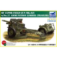 Bronco QF 25pdr Field Gun Mk.II/I 1:35 (CB35046)