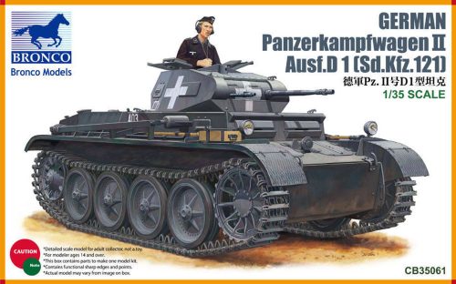 Bronco PanzerKampfwagen II Ausf D1 1:35 (CB35061)