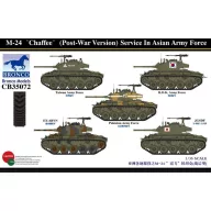  Bronco M-24 Chaffee(Post-War Version) Service In Asia Army force 1:35 (CB35072)