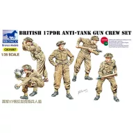 Bronco 17pdr Anti-Tank Gun Crew Set 1:35 (CB35087)