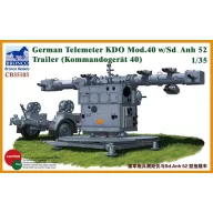   Bronco German Telemeter KDO Mod.40 w/Sd.Anh 52 Trailer (Kommando-Gerät 40) 1:35 (CB35103)